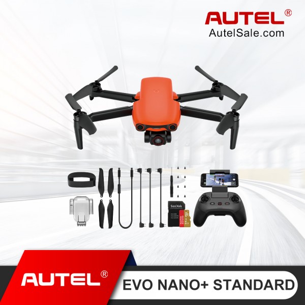 Autel Robotics EVO Nano Plus-249g Mini Drone with 4K RYYB HDR Camera 50 MP Photos 3-Axis Gimbal 1/1.28-Inch CMOS