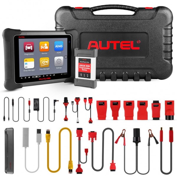 Buy Autel MaxiSys Elite with J2534 ECU Preprogramming Box Get V5.60 TS401 and MV105 for Free (Upgraded Version of MS908P MK908P)