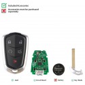 AUTEL IKEYGM005AL 5 Buttons Key for GM Cadillac 10pcs/lot