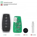 AUTEL IKEYAT004BL Independent 4 Button Universal Smart Key - Remote Start 10pcs/lot