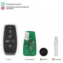 AUTEL IKEYAT005AL Independent 5 Buttons Universal Smart Key Remote Start / Air Suspension 10pcs/lot