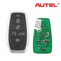 AUTEL IKEYAT005BL Independent 5 Buttons Universal Smart Key Remote Start / Trunk 10pcs/lot