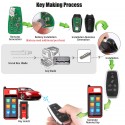 AUTEL IKEYAT006FL Independent 6 Buttons Universal Smart Key - EV Charge / Remote Start / Trunk 10pcs/lot