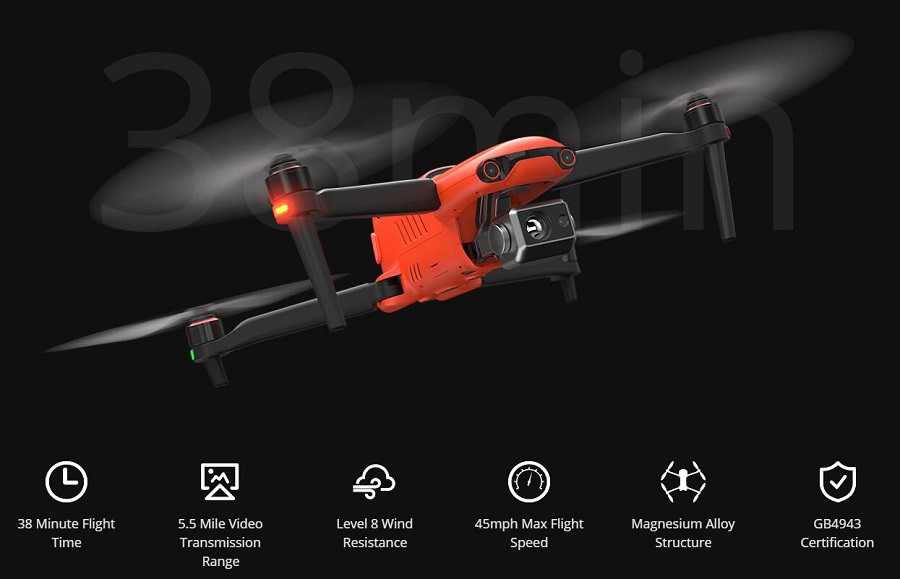 EVO II Dual 640T Enterprise Thermal Imaging Sensor